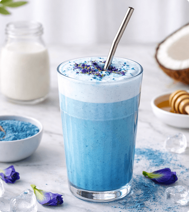 Sklenice extraktu Blue Matcha od Biolab
